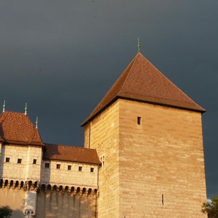 Appartement dans la vieille ville, en face du château Annecy Exterior foto